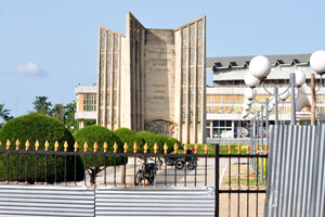 The Independence monument in Lomé commemorates the country's independence from France