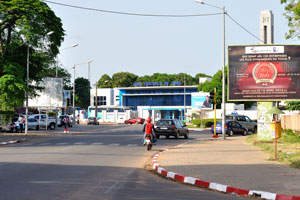 Central railway station in Lomé