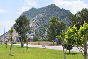 Tünek Tepe is a hill in the west side of the city of Antalya