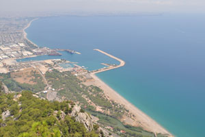 Antalya coastal area