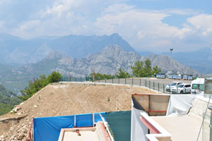 West Taurus mountains as seen from the parking lot