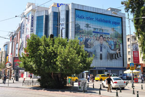 Halkbank is located near MarkAntalya shopping mall