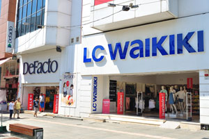 The facade of LC Waikiki “Şarampol” clothing store