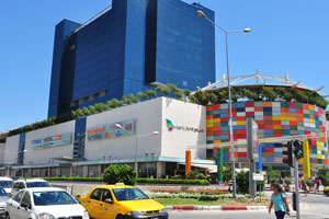 MarkAntalya shopping mall as seen from Yener Ulusoy boulevard