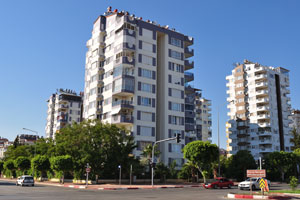 The address of this apartment complex is Atatürk boulevard 16 BA
