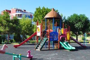 Martyr Ali Riza Golden Park (Turkish: Şehit Ali Rıza Altın Parkı) features the children playground