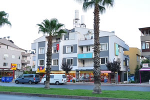 Şok supermarket is located on Barinaklar boulevard opposite the bus stop #10107