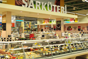 Delicatessen “Turkish: Şarküteri” is a shop that sells cooked or prepared foods ready for serving
