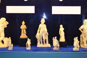 Marble statuettes