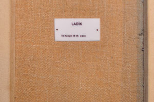 The information plate reads “Ladik, 18th century”