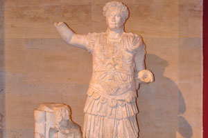 The marble statue of Emperor Traian from the 2nd century AD was found in Perge