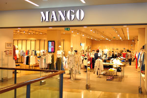 Mango clothing store
