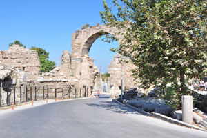 Vespasian Gate as seen from Liman street