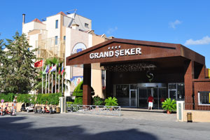 The Grand Seker Hotel is a 4-star hotel