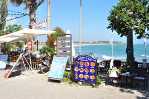 The Mehmet's Bar restaurant is located on Barbaros street