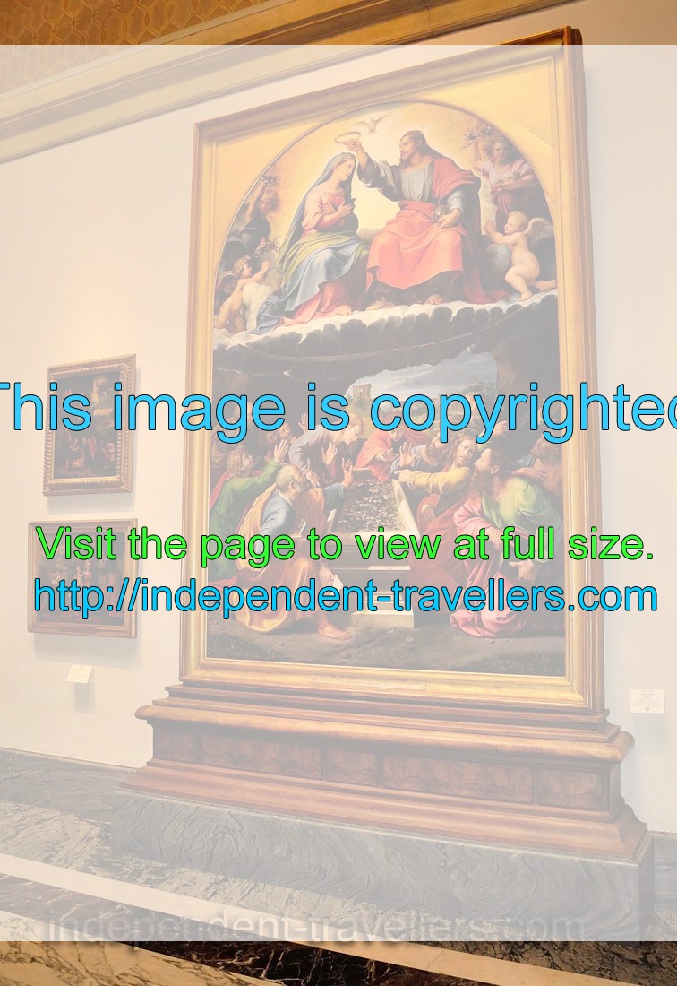 Pinacoteca art gallery, Room X: The Coronation of the Virgin (Madonna of Monteluce)
