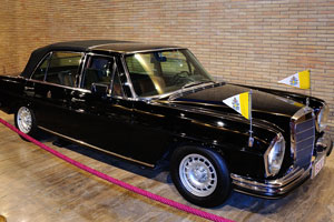 Mercedes Benz 300 SEL limousine was made by Daimler Mercedes Benz in Stuttgart in 1966