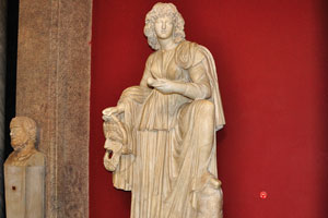 Hall of the Muses: Melpomene is a muse of Tragedy