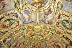 Frescoes of the Chapel of St. Peter the martyr, also known as the Chapel of St. Pius V