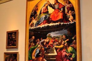 Pinacoteca art gallery, Room X: The Coronation of the Virgin (Madonna of Monteluce)