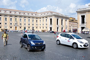The square of Piazza Pio XII