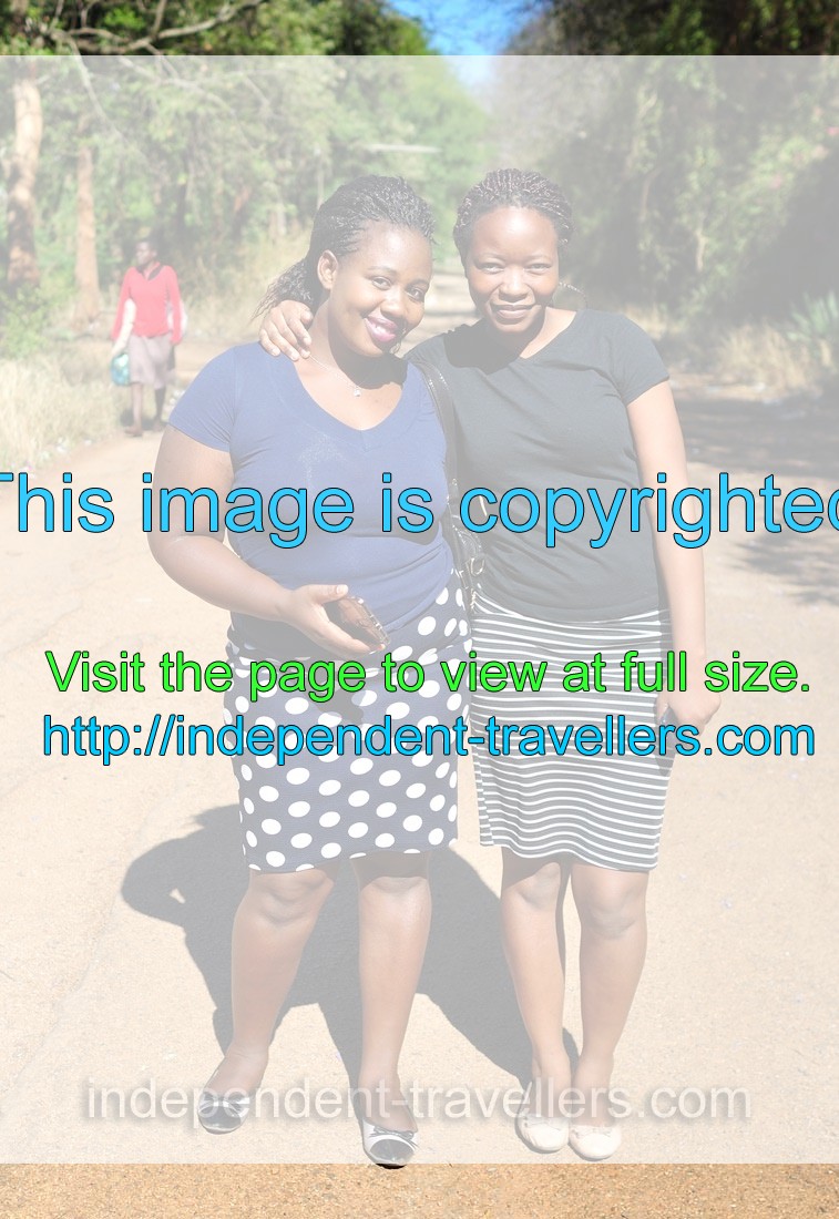 A pair of lovely Zimbabwean girls
