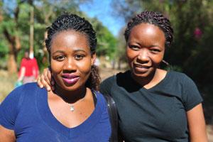 These charming Zimbabwean girls shyly told me: “We have never been photographed before”