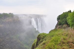 Victoria Falls was described by the Kololo tribe living in the area in the 1800s as “Mosi-oa-Tunya” - “The Smoke that Thunders”