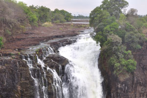 Victoria Falls has a height of more than hundred meters