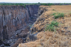 The local Makololo name for this extraordinary and sacred place is “Mosi-oa-Tunya” which means “The Smoke that Thunders”
