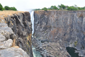 Victoria Falls is an awesome waterfall