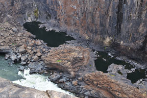 The Zambezi is the fourth-longest river in Africa