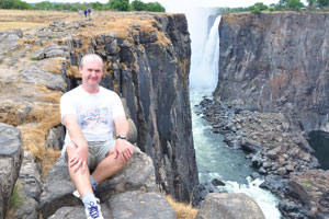 It's me and the Zambezi river