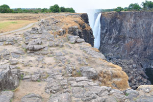 Victoria Falls as seen from the point #15