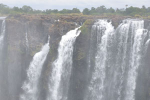 The Devil's Pool is only accessible from Zambia